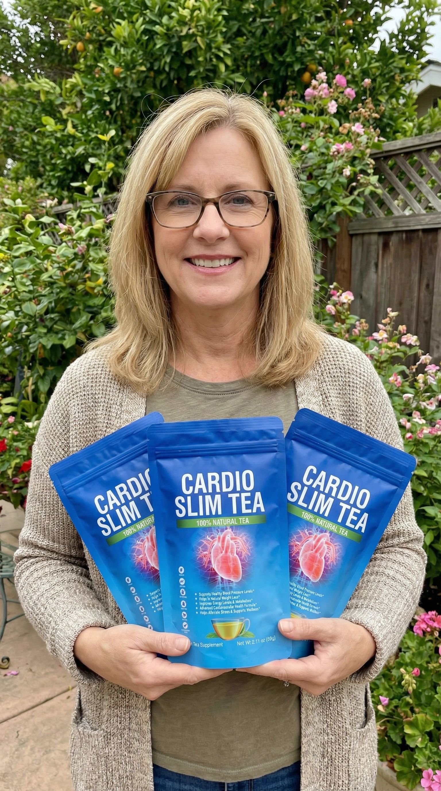 Verified Cardio Slim Tea customer Sarah T. from Texas